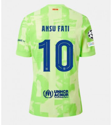 Barcelona Ansu Fati #10 Tercera Equipación 2024-25 Manga Corta